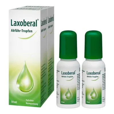Gotas laxoberales, laxante para el estreñimiento, 2x50 ml