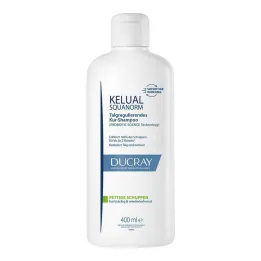 Ducray Kelual Squanorm Champú anticaspa graso, 400 ml