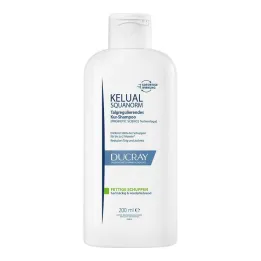 Champú anticaspa Ducray Kelual Squanorm para piel grasa, 200 ml