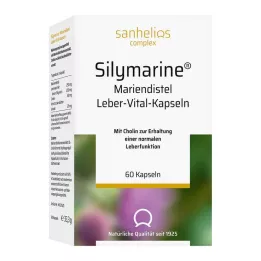 SILYMARINE Cápsulas de vitalidad del hígado de cardo mariano, 60 unidades