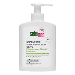 Emulsión de lavado Sebamed aceitunas + pantenol, 200 ml