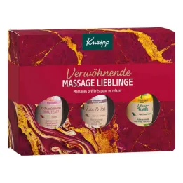 Pack regalo Kneipp mimos. Favoritos de masaje, 3x20 ml
