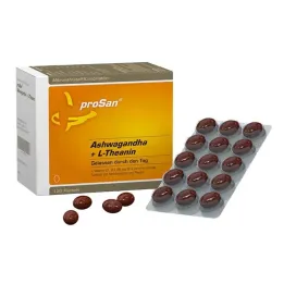 Cápsulas Prosan Ashwagandha + L-teanina, 120 st