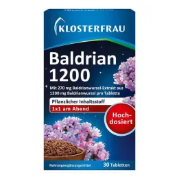 Klosterfrau Valeriana 1200 tabletas, 30 piezas
