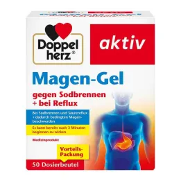 Gel estomacal Doppelherz contra acidez estomacal + reflujo, 50x10 ml
