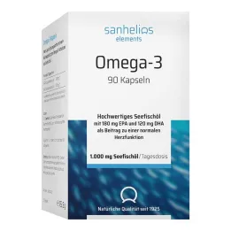 Sanhelios Omega-3 cápsulas 1000, 90 piezas