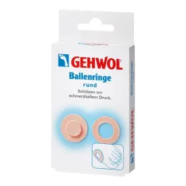 Anillos para balas Gehwol redondos, 6 piezas
