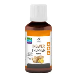 Gotas fuertes de jengibre ginjer, 50 ml