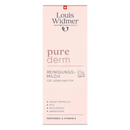 Leche limpiadora Widmer Purederm sin P., 200 ml