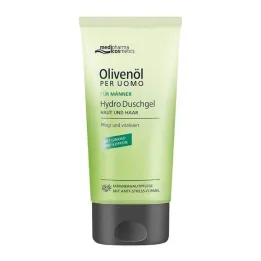 Gel de ducha hidratante con aceite de oliva para hombre, 150 ml