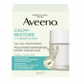 Aveeno Calm + Restore Crema de cuidado de día de avena, 50 ml