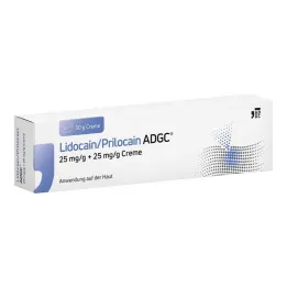 Lidocaína/Prilocaína ADGC 25 mg/g + 25 mg/g crema, 30 g