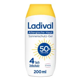 Ladival gel protector solar pieles alérgicas LSF 50+, 200 ml