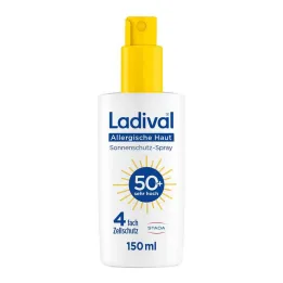 Ladival piel alérgica protección solar spray SPF50+, 150 ml