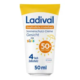 Crema para piel infantil sensible Ladival LSF 50 +, 50 ml