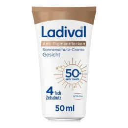 Crema facial antimanchas antipigmentación Ladival LSF 50 +, 50 ml
