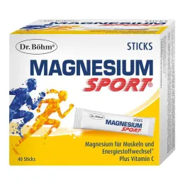 Dr. Böhm Sticks deportivos de magnesio, 40 x 1,5 g