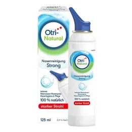 OtriNatural Limpiador Nasal Fuerte, Isotónico, 0,9% NaCl, 125 ml