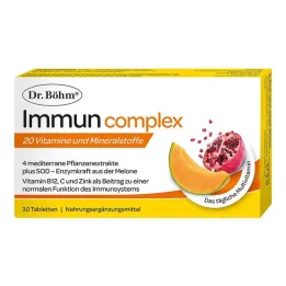 Tabletas del complejo Dr. Böhm Immun, 30 piezas