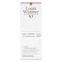 Widmer desodorante en spray antitranspirante sin perfume, 75 ml