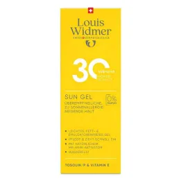Widmer gel solar 30 sin P., 100 ml