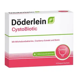 Döderlein Bacterias de ácido láctico cistobióticas + polvo de arándano, 10x4 g