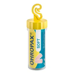 Tapones para los oídos de espuma suave Ohropax, 2 piezas