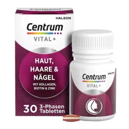 Centrum Vital + Skin Hair &amp; Tabletas de uñas, 30 ST