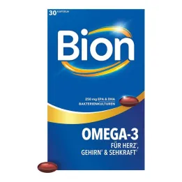 Cápsulas Bion Omega-3, 30 PCS