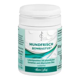 Pastillas refrescantes de boca Bombastus, sin azúcar, 55 g