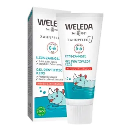 Gel dental para niños Weleda con flúor, 50 ml