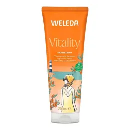 Weleda Vitality Crema de Ducha Espino Amarillo, 200 ml