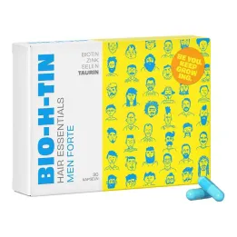 Bio-H-Tin Hair Essentials Men Forte Cápsulas, 30 ST