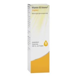 Gotas de vitamina D3 Biomo, 10 ml