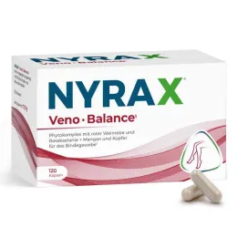 Cápsulas de tejido conectivo Nyrax Veno Balance Phytocomplex (120 piezas)