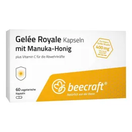 Cápsulas de jalea real Beecraft con miel de Manuka, 60 piezas