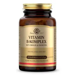 Solgar Vitamina Complejo B cápsulas (50 piezas)