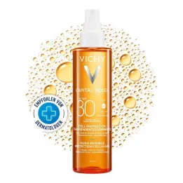 Vichy Capital Soleil Aceite Protector Celular LSF 30, 200 ml