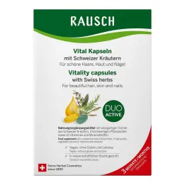 Cápsulas Rausch Vital con hierbas suizas, 3x30x2 st