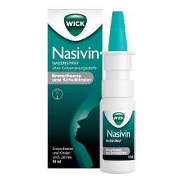 WICK Nasivin aerosol nasal OK adultos/Schulkin.0,5 mg/ml, 10 ml