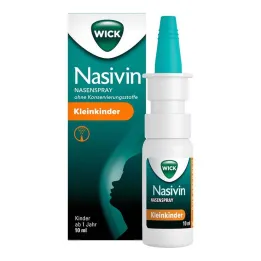 WICK Nasivin Nasal Spray OK Niños pequeños 0,25 mg/ml, 10 ml