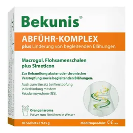 Complejo laxante Bekunis más polvo, 10x9,15 g