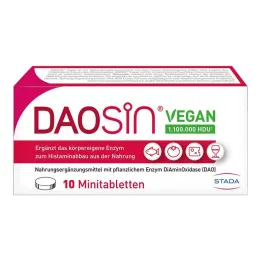 Tabletas veganas Daosin, 10 piezas