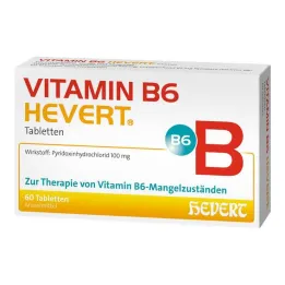 VITAMIN B6 HEVERT tabletas, 60 piezas