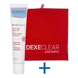 Dexeryl Dexeclear agua fluida matificante SPF 50, 40 ml