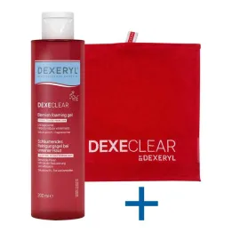 Dexeryl Dexeclear gel limpiador espumoso para pieles impuras, 200 ml