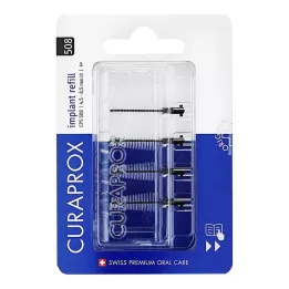 CURAPROX CPS 508 Implante interdental 1,7-8,5 mm, 4 piezas