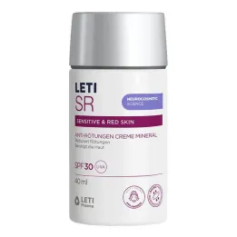 Leti SR Crema Mineral Antirojeces SPF 30, 40 ml