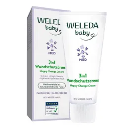 Crema protectora de heridas Weleda 3 en 1, malva blanca, 50 ml