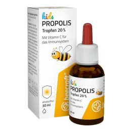 Beecraft Kids Propolis gotas orgánicas 20% más vitamina C, 30 ml